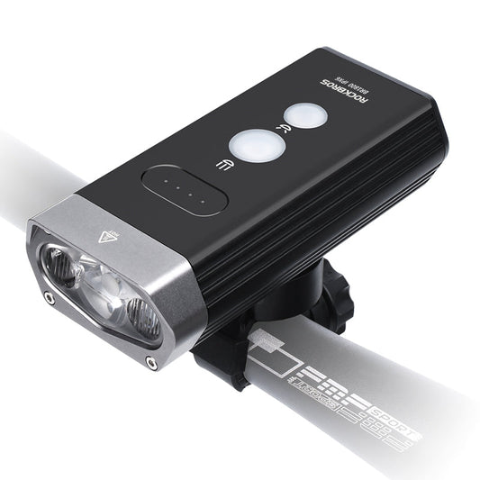 ROCKBROS 2000LM 360° Adjustable Headlight - Ultra Bright, Waterproof, Durable