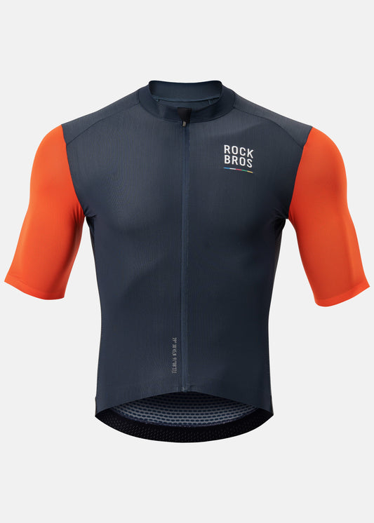 ROAD TO SKY Men's Short-Sleeve Cycling Jersey in Various Colours