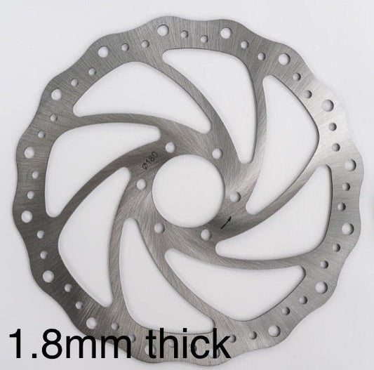 180mm Thin style Rotor for Stock Razor Wheels - Razor Accessories - 180mmrotor1.8 eBike Super Shop