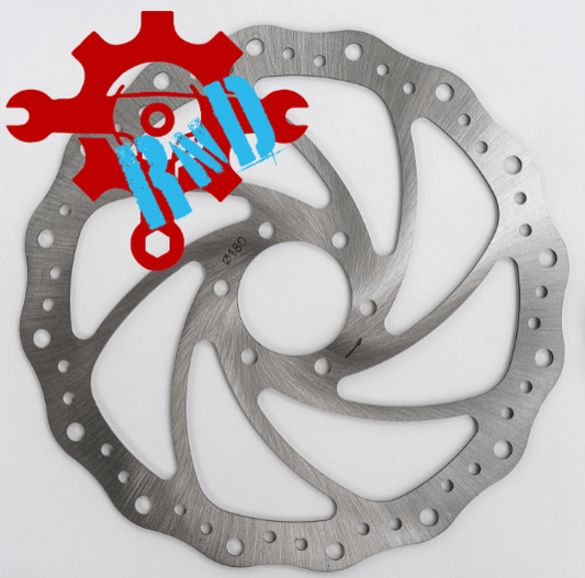 180mm Thin style Rotor for Stock Razor Wheels - Razor Accessories - 180mmrotor1.8 eBike Super Shop