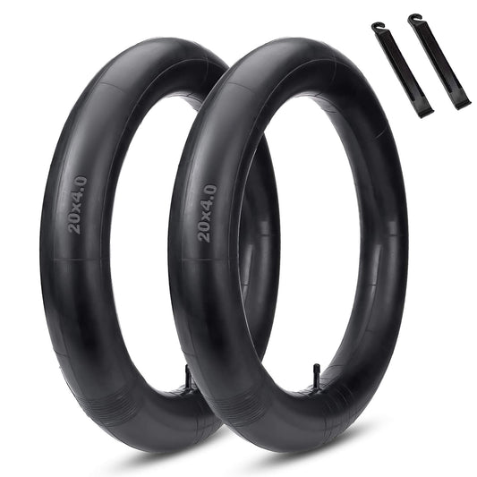2 - Pack 20”×4" / 26"×4" Inner Tube For Fat Tire - bike tube - SHP - TB204pair eBike Super Shop