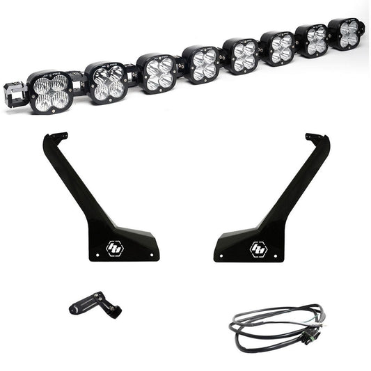 XL Pro Linkable Roof Mount Kit 20-26 Gladiator 18-26 Wrangler JL (Multi-Pattern Clear Upfitter Wiring) Baja Designs