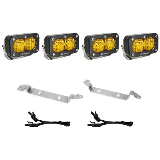 S2 Sport OEM Fog Light Replacement Kit 2025-On Toyota 4Runner Non-TRD Pro Baja Designs