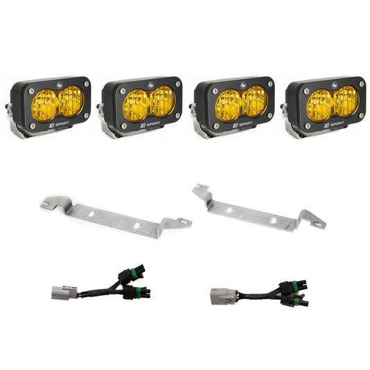 S2 Sport OEM Fog Light Replacement Kit 2025-On Toyota 4Runner TRD Pro/Trailhunter Baja Designs
