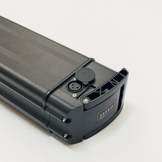 48V 20AH eBike Battery - Silver Fish/Seat Tube Style Battery - 3 Pin XLR for Coastal Cruiser - Parts - 210000001327 eBike Super Shop