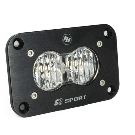 S2 Sport Black Flush Mount LED Auxiliary Light Pod - Universal Baja Designs (Alt 1)