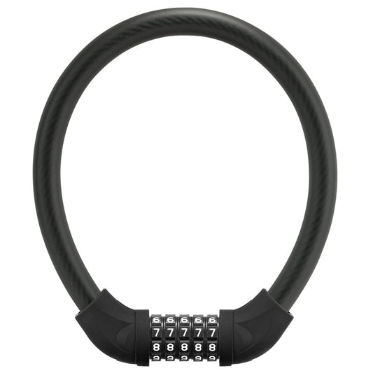 ROCKBROS Bike Lock 5 Digit Cable Lock Lightweight Bicycle Lock Combination Portable Lock