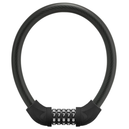 ROCKBROS Bike Lock 5 Digit Cable Lock Lightweight Bicycle Lock Combination Portable Lock