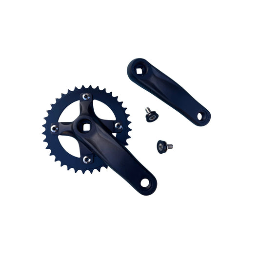 Super73 R/S/Z Adventure Series 44T 8-speed chainwheel assembly product image showing the complete e-bike chainwheel and crankset assembly.