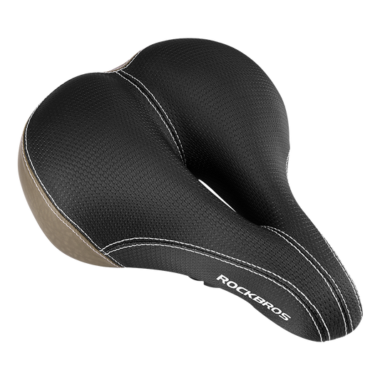 ROCKBROS Bicycle Saddle Seat Cushion with Taillight Breathable Softlou