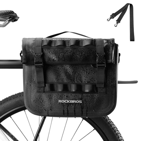 Bike Panniers 15L Waterproof Bike Rack Bag for Cycling Commuting