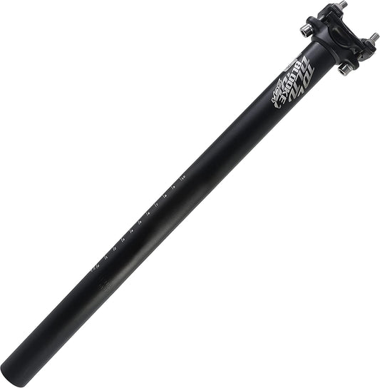 Bike Seat Post Alumium Alloy Adjustable 25.4/27.2 x 400mm - Bicycle Seatposts - SHP - SP272400BLK eBike Super Shop