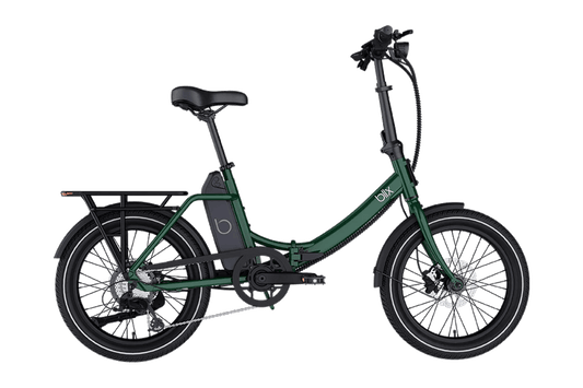 BLIX Vika X Electric Folding eBike - Folding Step Thru 500 w Compact eBike - Folding Ebike - BLIX|GREEN|2873 eBike Super Shop