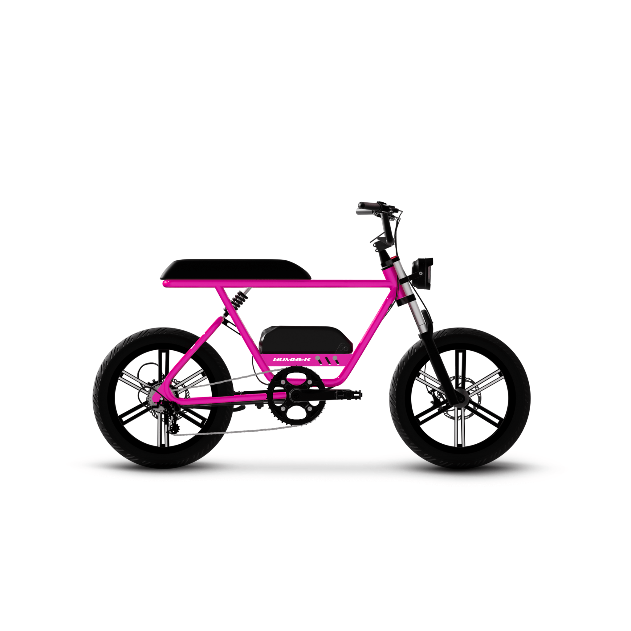 Bomber - Bike - BOMBER-840WH-LIGHT-HOTPINK eBike Super Shop