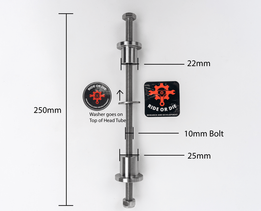Bushing Kit 22/25mm for Razor MX500, MX650, SX500, or RSF650 - Bushing Kit - BushKit eBike Super Shop