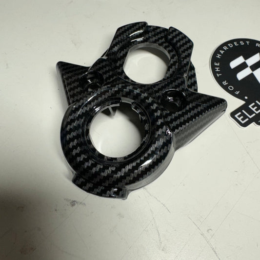 Carbon Fiber Style Ignition Cover - sku - 46908902277398 eBike Super Shop