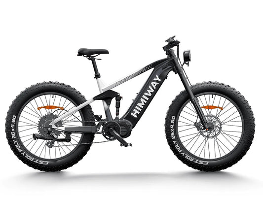 eBike Himiway D7 Pro - Black & White Gradient