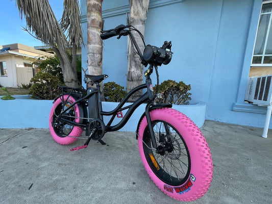 eBike Tires 20" x 4" Pink Knobby for Fat Tire Electric Bike - Parts - EBIKE|TIRES|0499 eBike Super Shop