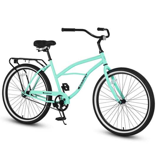 Ecarpat Roowee 26" Beach Cruiser Bike - Bicycles - SHP - W1856P149793 eBike Super Shop