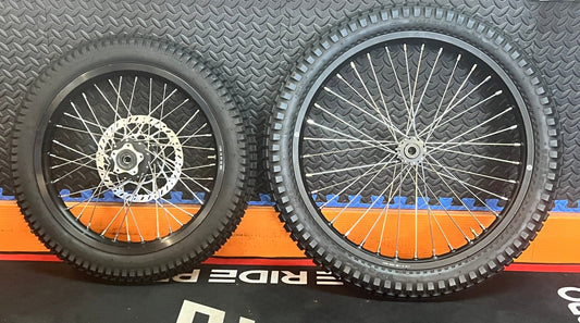 eMoto Wheel Set Shinko 241 Dual Sport 17"/21" Complete Front & Rear Wheel & Tire Set for Moto Bikes - Wheel & Tire Set - EBIKE|2362 eBike Super Shop