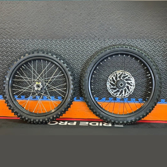 Eride eMoto Wheel Set CST Knobby 17"/19" Front & Rear Wheel & Tire Set for Electric Dirt Bikes *Does not include rotor or sprocket* - Eride Wheel & Tire Set - EBIKE|2746 eBike Super Shop