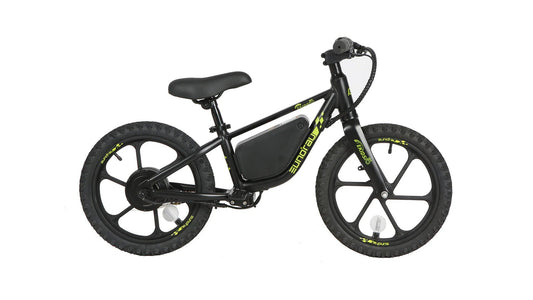 EUNORAU EKIDS 16 180 W Micro eBike 16x2 Road Electric Micro eBike - Mini eBike - EUNOR|MINI|BLACK|0384 eBike Super Shop