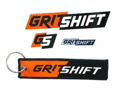 GritShift Keychain and Sticker Pack - Other - SQ9320212 eBike Super Shop