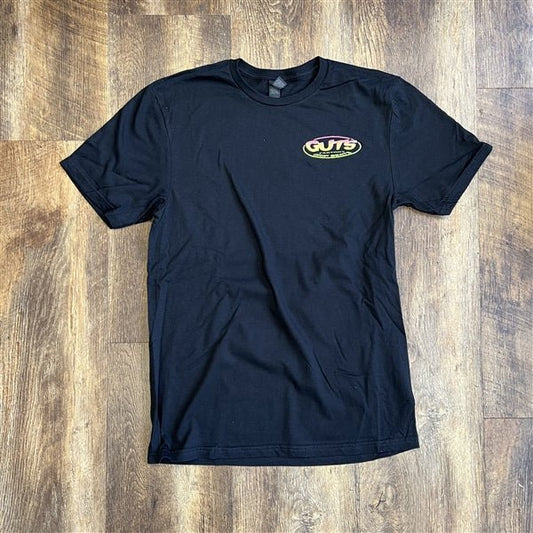 GUTS Shirt - FADED CHECKERED TEE BLACK - sku - 47513781829910 eBike Super Shop