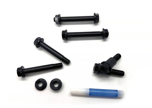 Heavy Hitter 4140 Chromoly E Ride Linkage / Triangle / Shock Bolt Upgrade Kit - Suspension - SQ2984262 eBike Super Shop