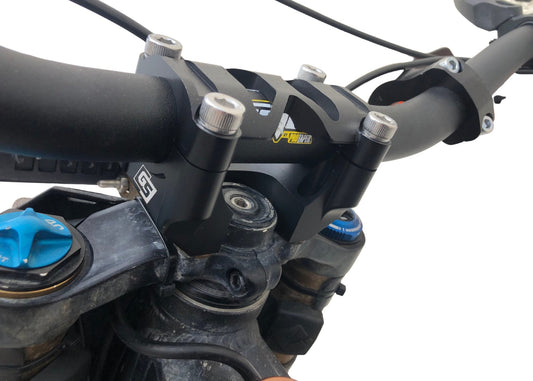 Heavy Hitter MX Direct Mount Riser Fat Bar 1 1/8" Clamp - Foot & Hand Controls - SQ8942513 eBike Super Shop