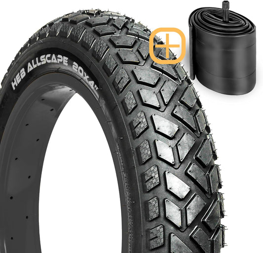HEB ALLSCAPE® Fat Tire 20x4 (Includes 1 Tire/ 1 Tube) - Parts - sku - 48074196025645 eBike Super Shop