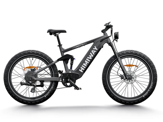 HIMIWAY Cobra 1000 w Step Over Ebike 26x4.5 Fat Electric Fat Tire Mountain eBike - Mountain eBike - HIMIW|MOUNT|0177 eBike Super Shop