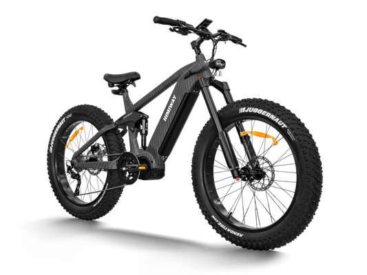 HIMIWAY Cobra PRO 1000 w Step Over Ebike 26x4.8 Fat Electric Fat Tire Mountain eBike - Mountain eBike - HIMIW|MOUNT|BLACK|0175 eBike Super Shop