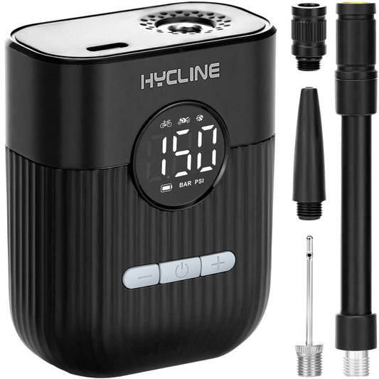 Hycline Mini Electric Bike Pump - Bicycle Pumps - SHP-H2160_BLK eBike Super Shop