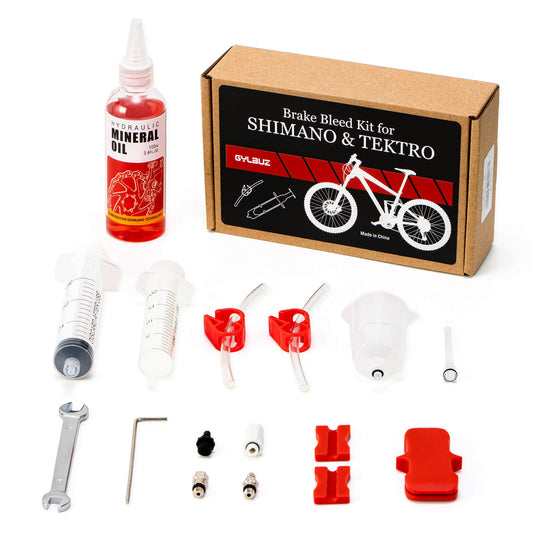 Hydraulic Brake Mineral Oil Bleed Kit For Shimano, Tektro, TRP - Bicycle Parts - SHP-BTK_01_GBZ eBike Super Shop