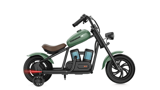 HYPER GOGO Challenger 12 Plus + Training Wheels - Kids - HYPER|Chall|Dark eBike Super Shop