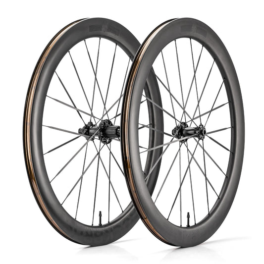 ROCKBROS T700 Carbon Fiber Bike Wheels 700c 55 mm Disc Brake Wheelset