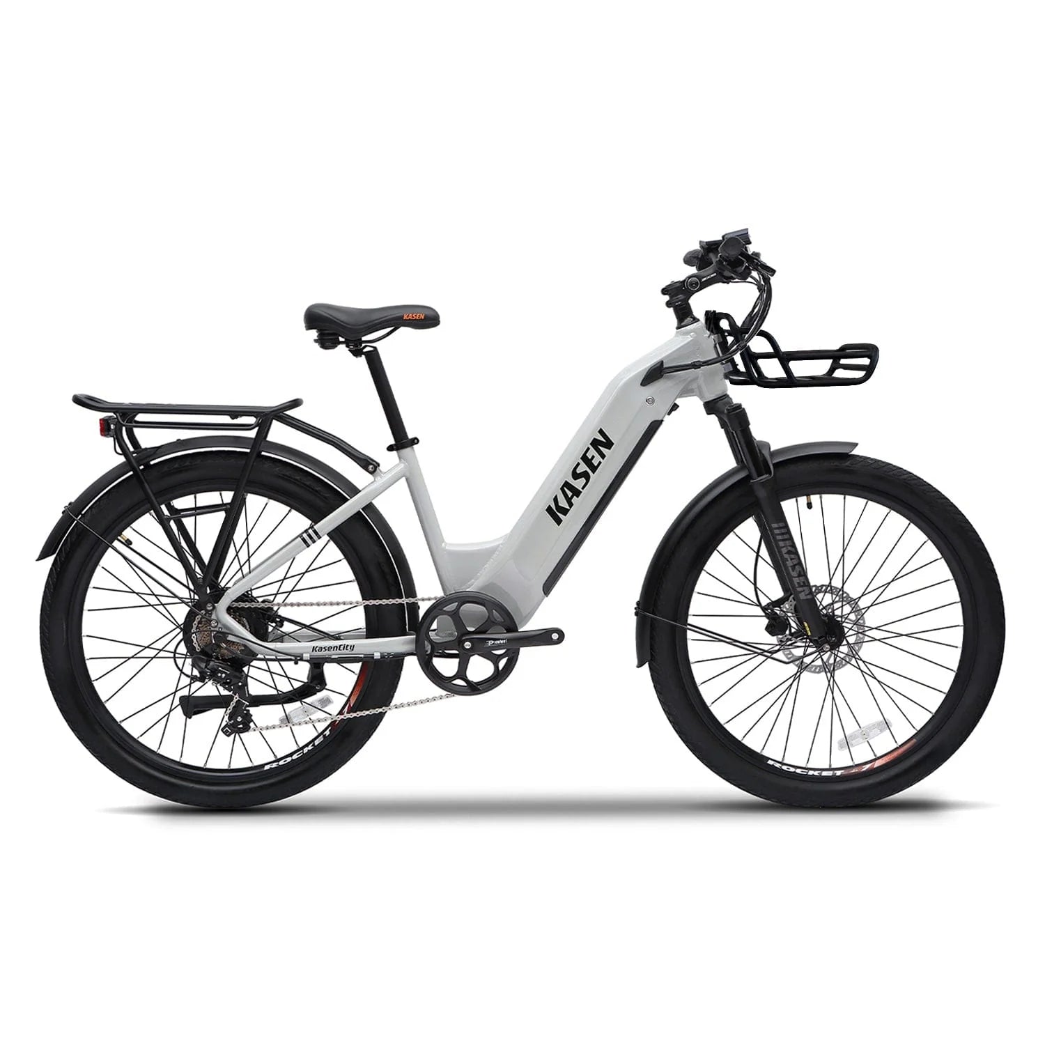 KASEN City 2.0 500 w Step Thru Ebike 27.5X2.4 Urban Electric Urban eBike - Urban eBike - KASEN|URBAN|BLUE15AH|0239 eBike Super Shop