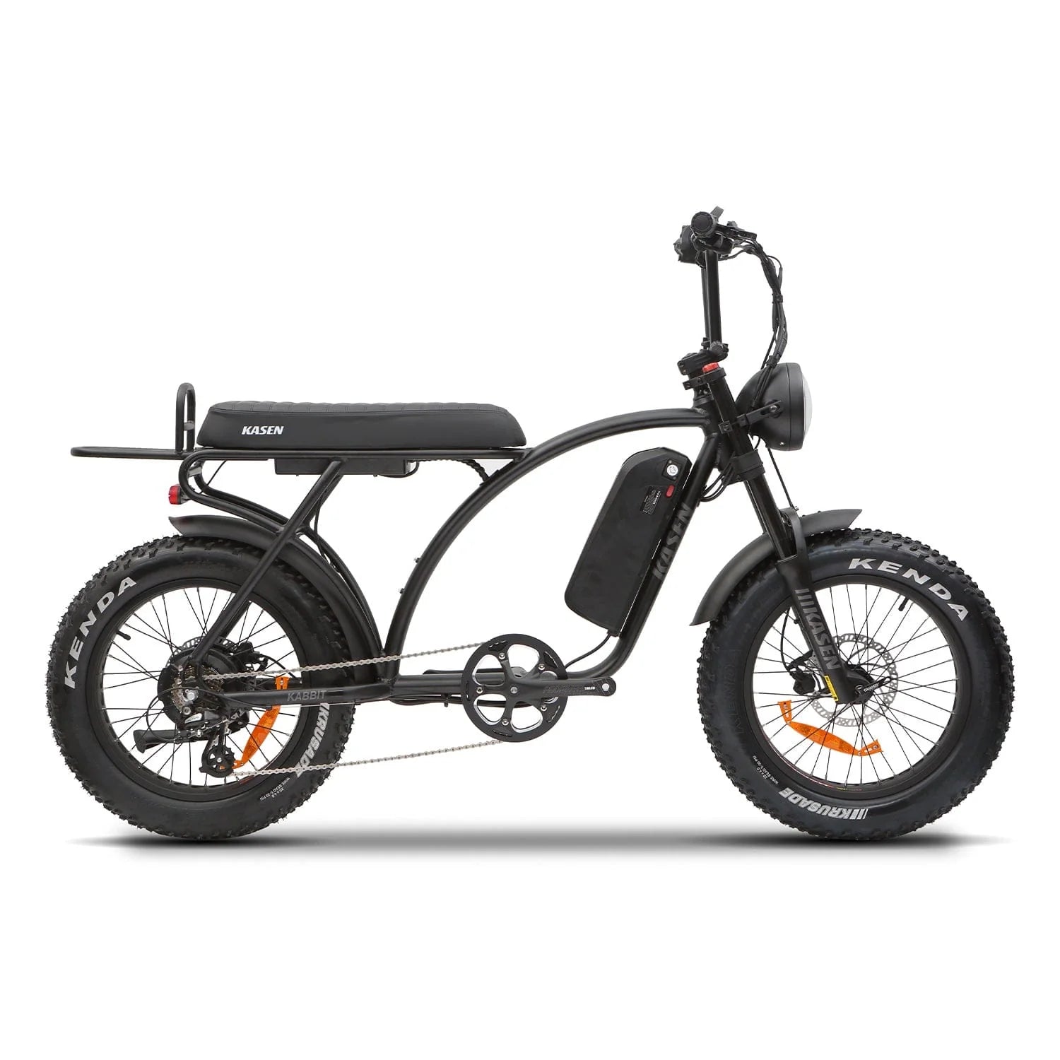 KASEN Kabbit 2.0 1000 w Moto Ebike 20x4 Fat Electric e - Moto Style eBike - Moto Style eBike - KASEN|MOTO|BLACK15AH|0202 eBike Super Shop