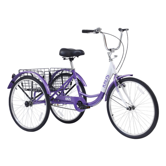 Knus Virbus 26“ Single - Speed Tricycle For Adults - Tricycles - SHP - VB - 26PP - W101952733 eBike Super Shop