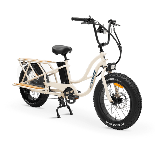 MURF Higgs Cargo Fat Tire Electric Cargo Beach Cruiser eBike - 52v 750 w Electric Cargo eBike - Cargo eBike - MURF|BONE|2304 eBike Super Shop