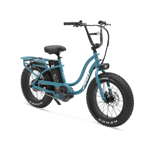 MURF Higgs Step - Thru Fat Tire eBike - Fat Tire eBike - MURF|BLUE|2287 eBike Super Shop