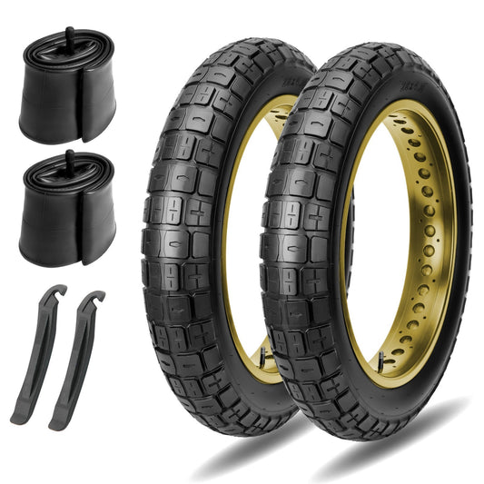 Oxron - E - Bike & Fat Bike Tire - SHP-EbFTD6108_204BLK_2TR2TB eBike Super Shop
