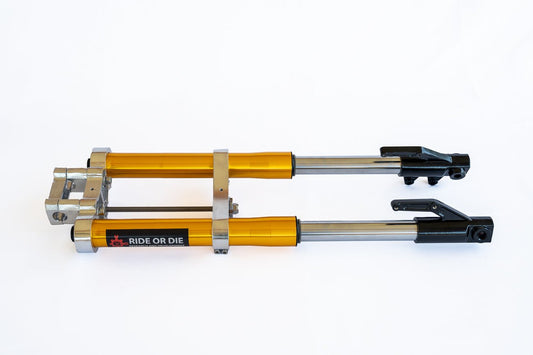 Razor MX/SX/RSF Fork Fully Bolt - On Suspension Upgrade Kit - Razor Forks - FRBKBLKCHR630 eBike Super Shop