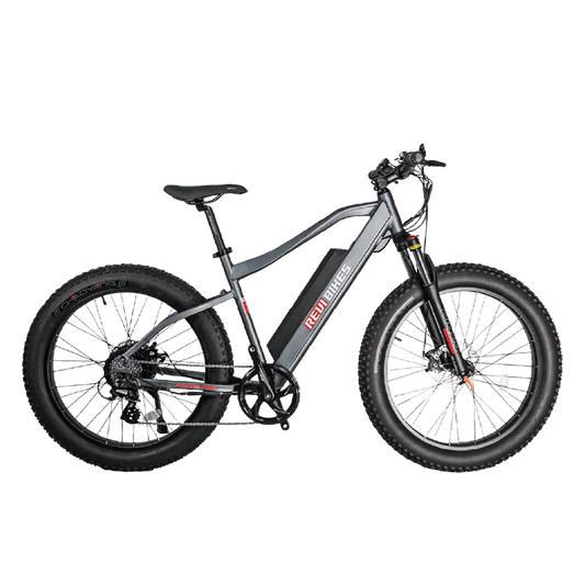 REVI Predator 750w Step Over Ebike 26x4 Fat Tire Electric Fat Tire Mountain eBike - Mountain eBike - REVI|MOUNT|BLACK|0033 eBike Super Shop