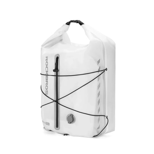 100% Waterproof Bike Rack Bag 23L Lightweight
