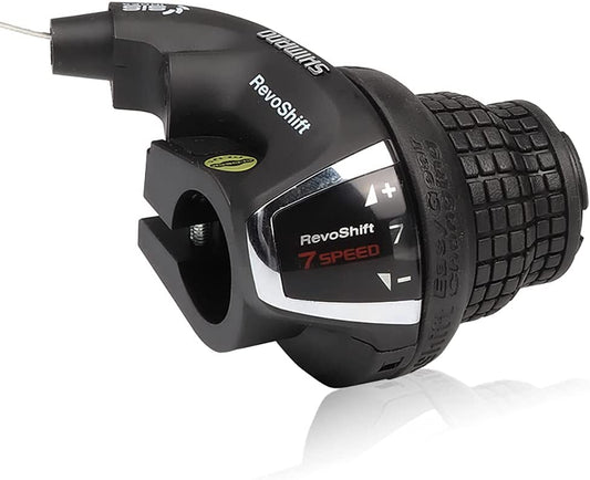 Shimano 7 - Speed RevoShift SL - RS35 Twist Grip Shifter - Bicycle Shifters - SHP - Hy_SLRS35_7R eBike Super Shop