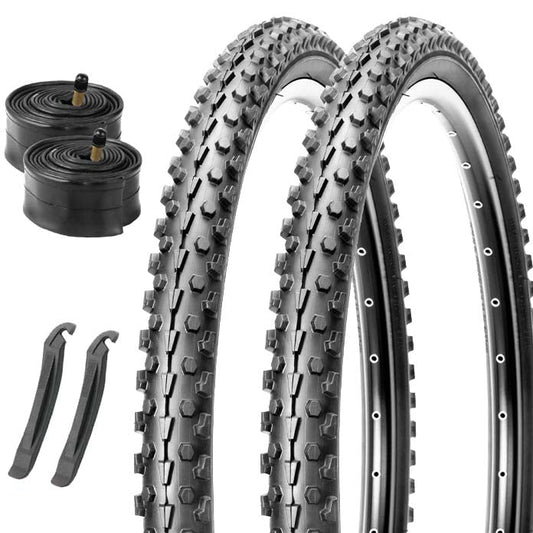 Siege Rim - 26" × 2.1" - Mountain Bike Tire - SHP-E360_2621BLK_2TR2TB eBike Super Shop