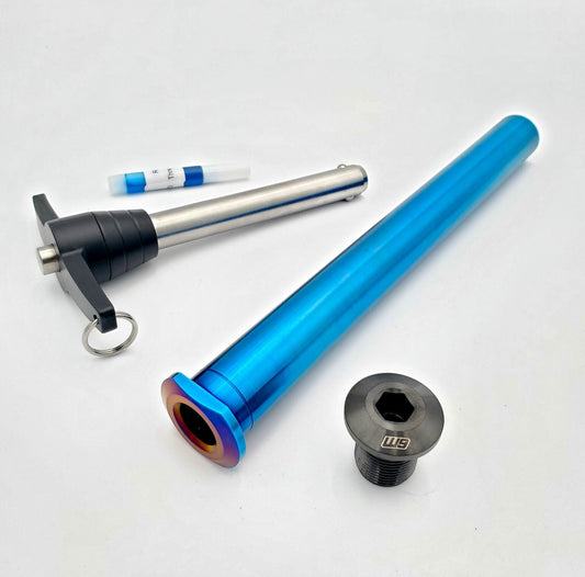 Stark Varg titanium rear axle - Warp 9 - sku - 47462254706966 eBike Super Shop
