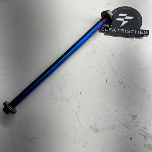 Surron Titanium jackshaft Bolt with Nut by Warp 9 - sku - 44839381106966 eBike Super Shop